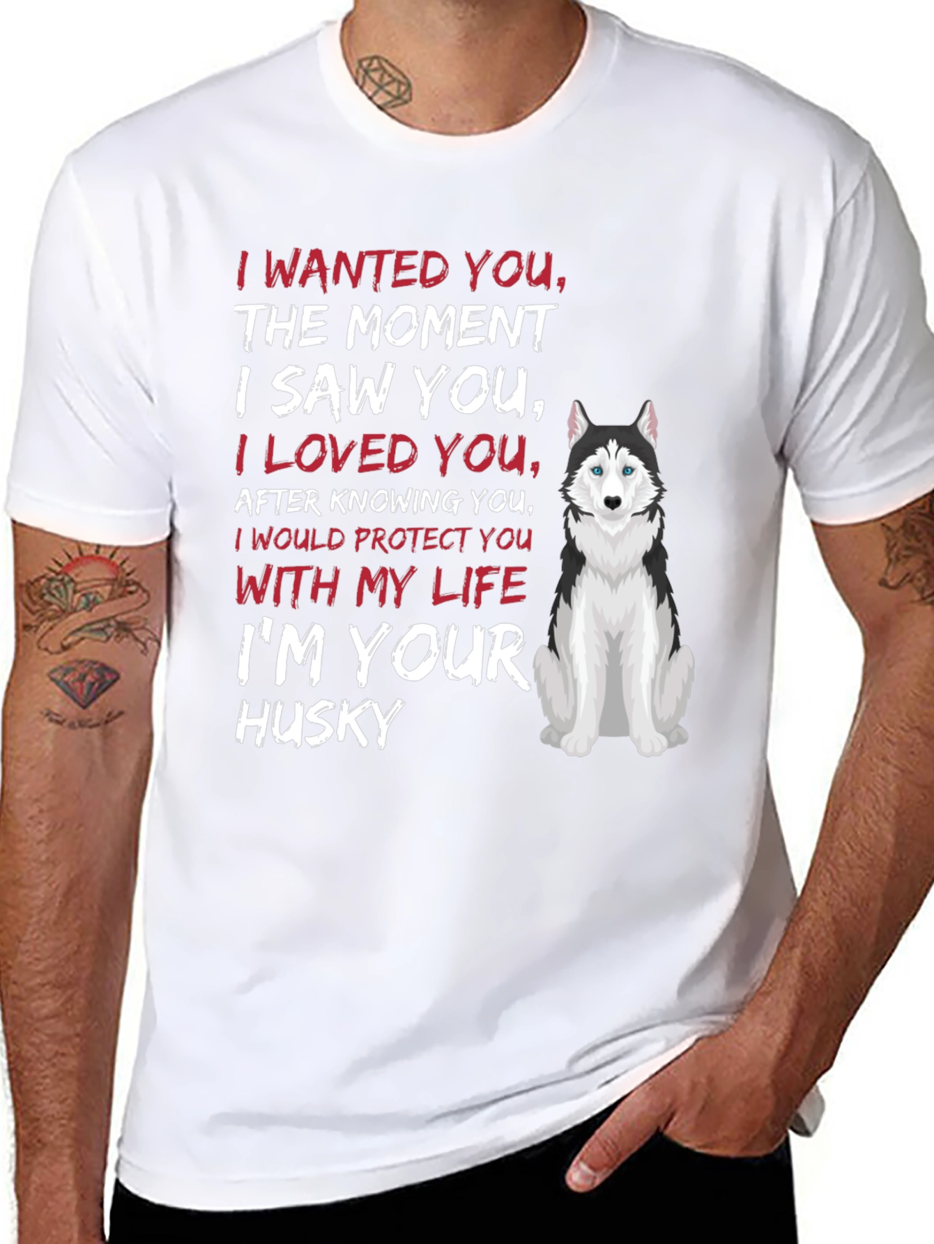 Im Your Husky T-Shirt Dog Lover Tee