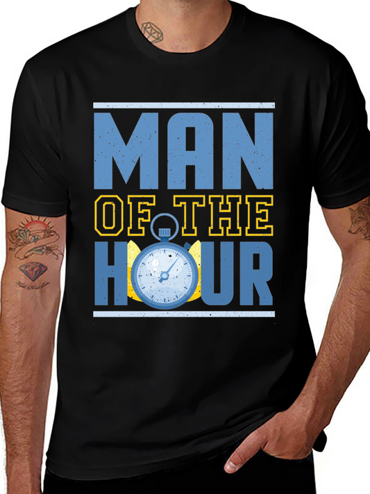 Man of the Hour Graphic T-Shirt