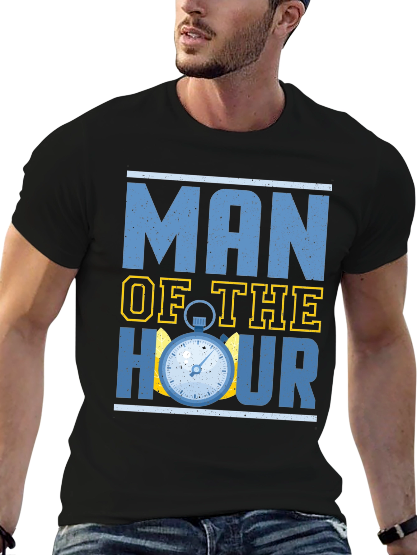 Man of the Hour Graphic T-Shirt