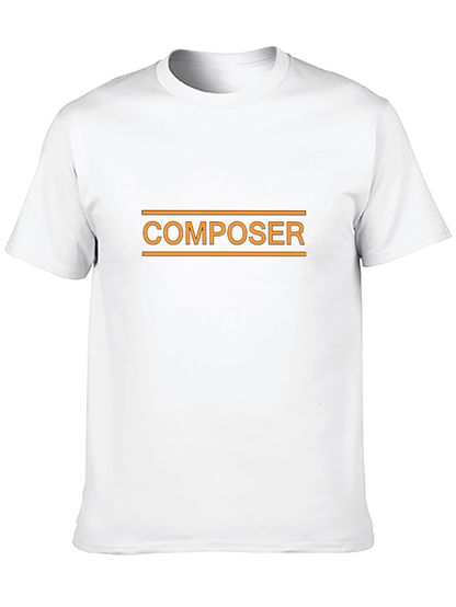 Composer T-Shirt - Music Lover Tee