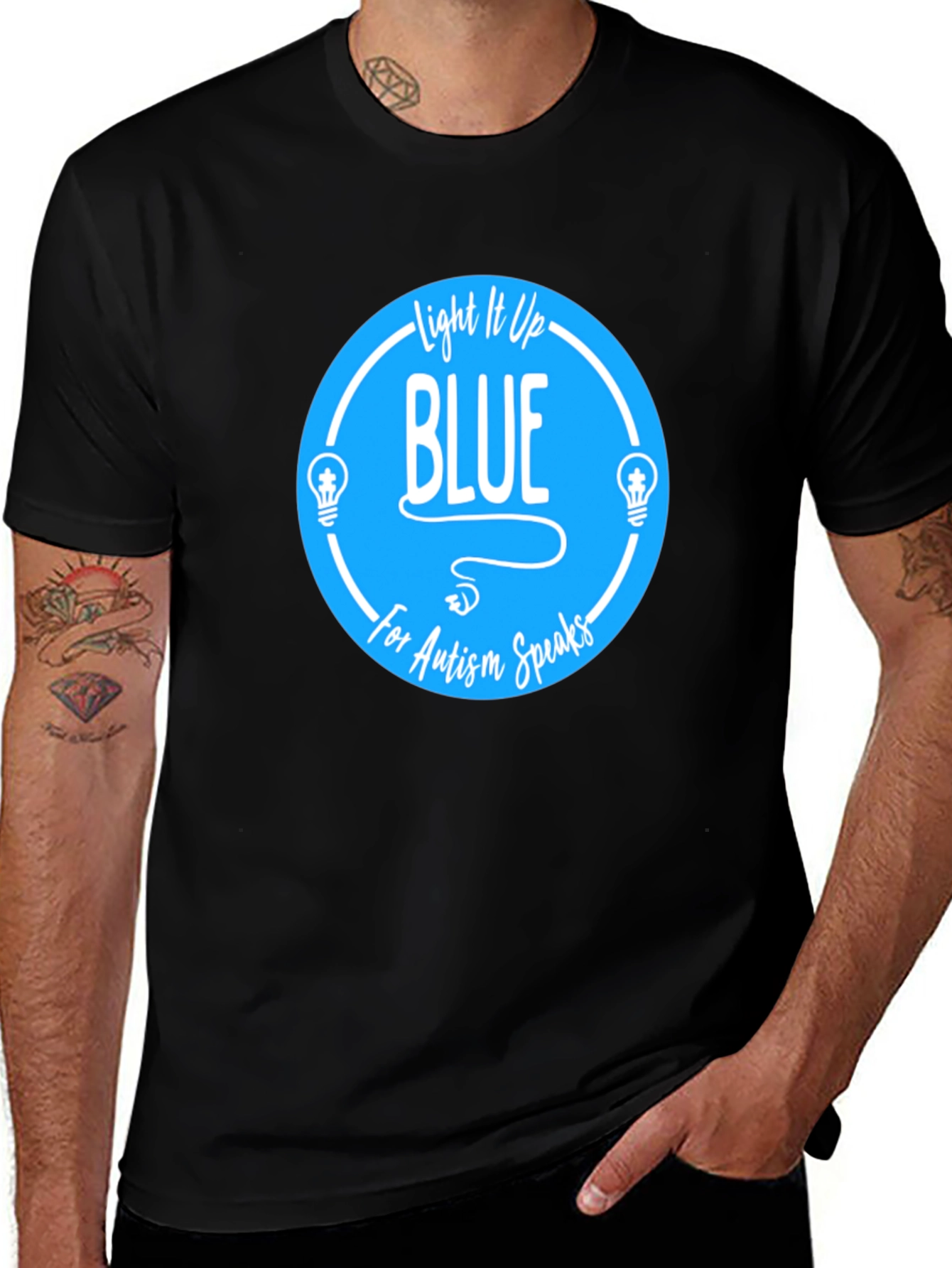 Light It Up Blue Autism Speaks T-Shirt