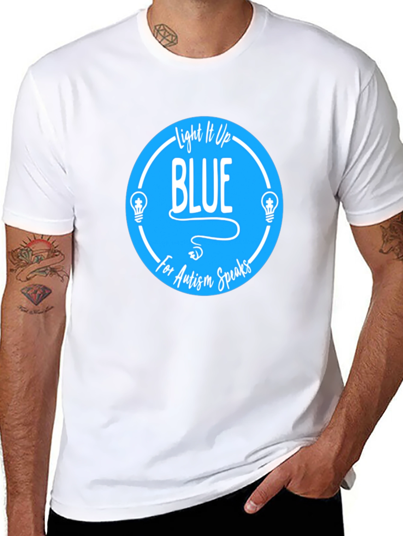 Light It Up Blue Autism Speaks T-Shirt