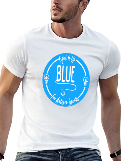 Light It Up Blue Autism Speaks T-Shirt