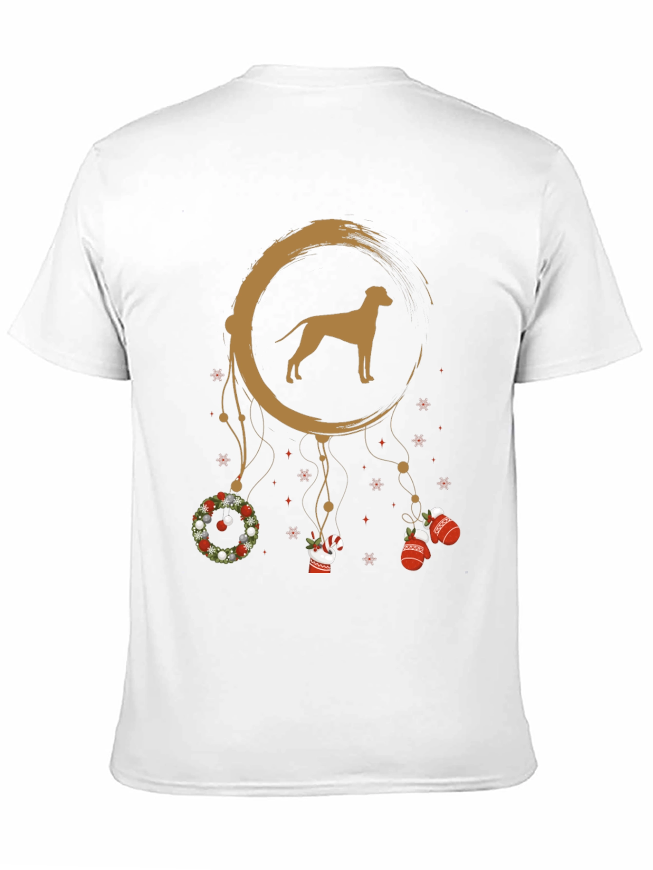 Dog Dreamcatcher Graphic Tee - Holiday Style