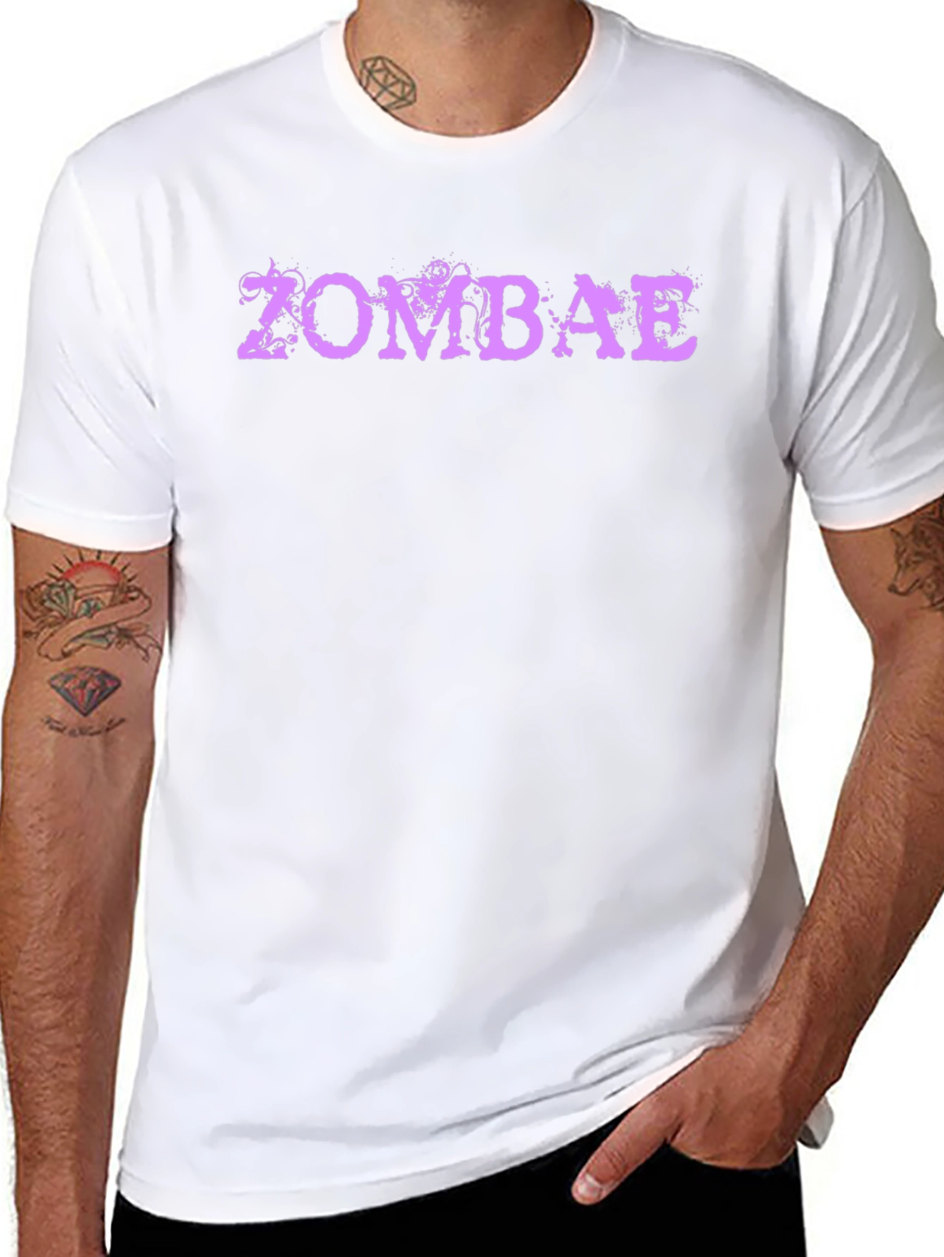 Zombae Graphic Tee - Unique Zombie-Inspired Design