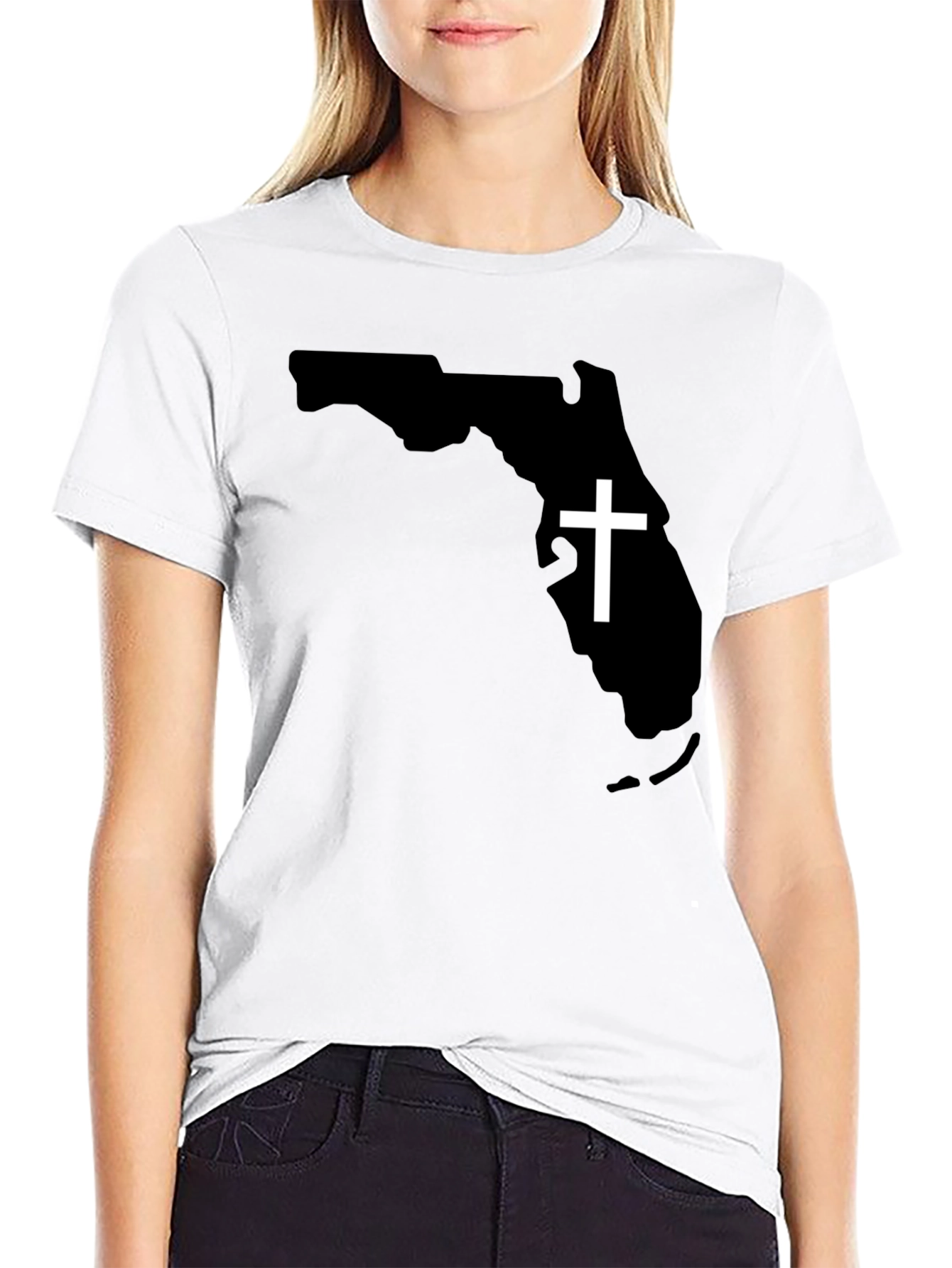 Florida State Christian Pride Black T-Shirt