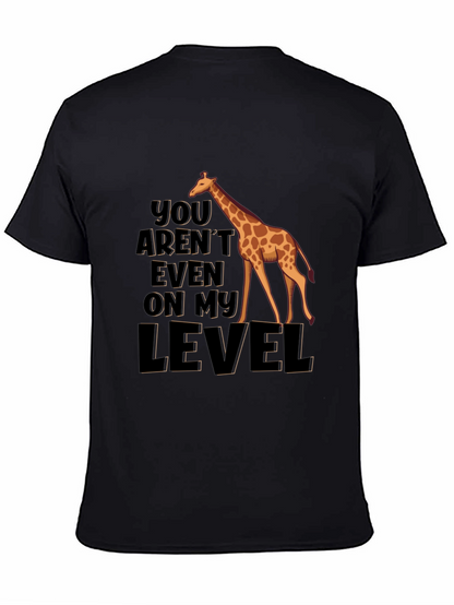 Giraffe Level Humor T-Shirt