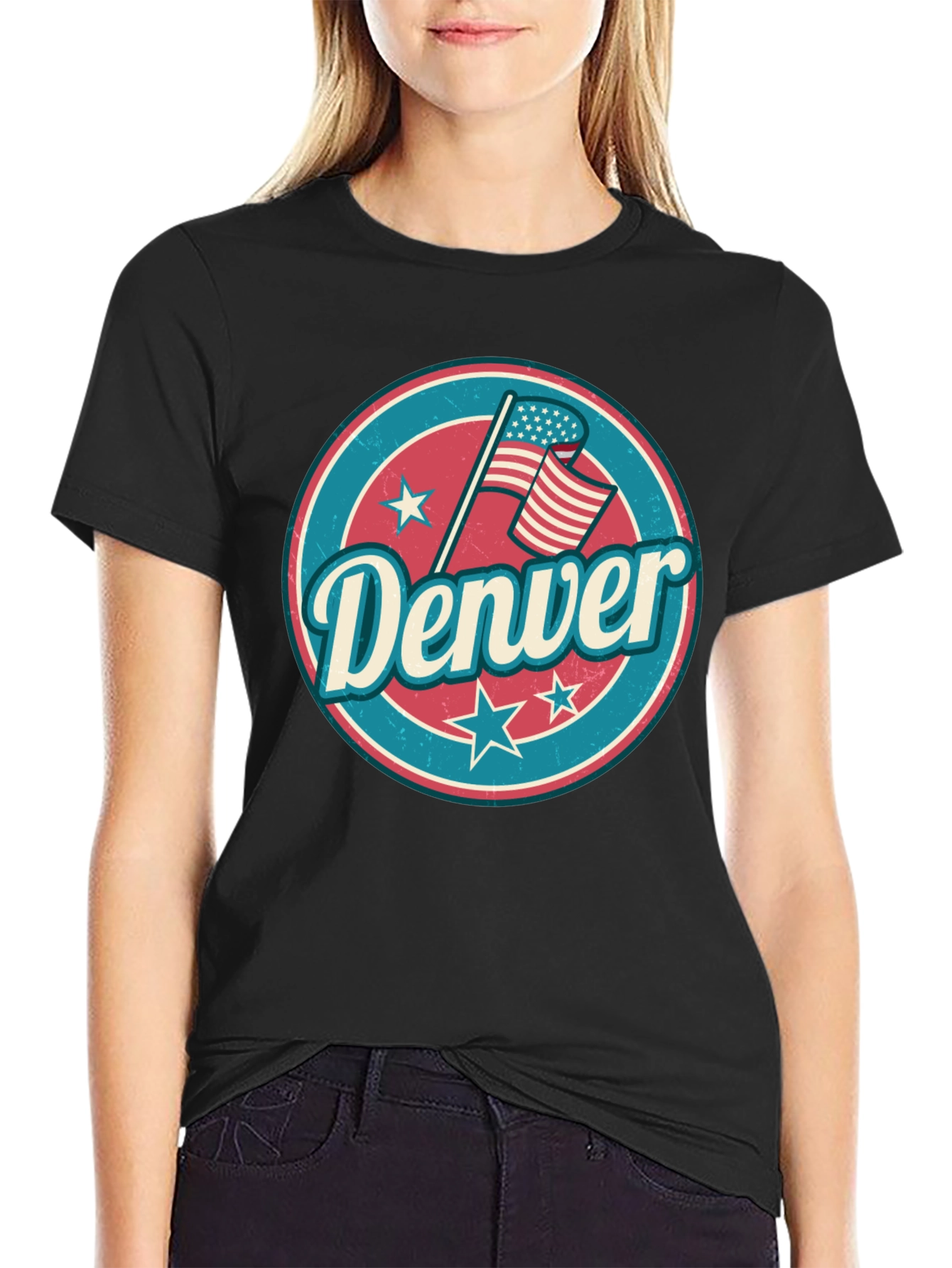 Denver Retro Graphic T-Shirt