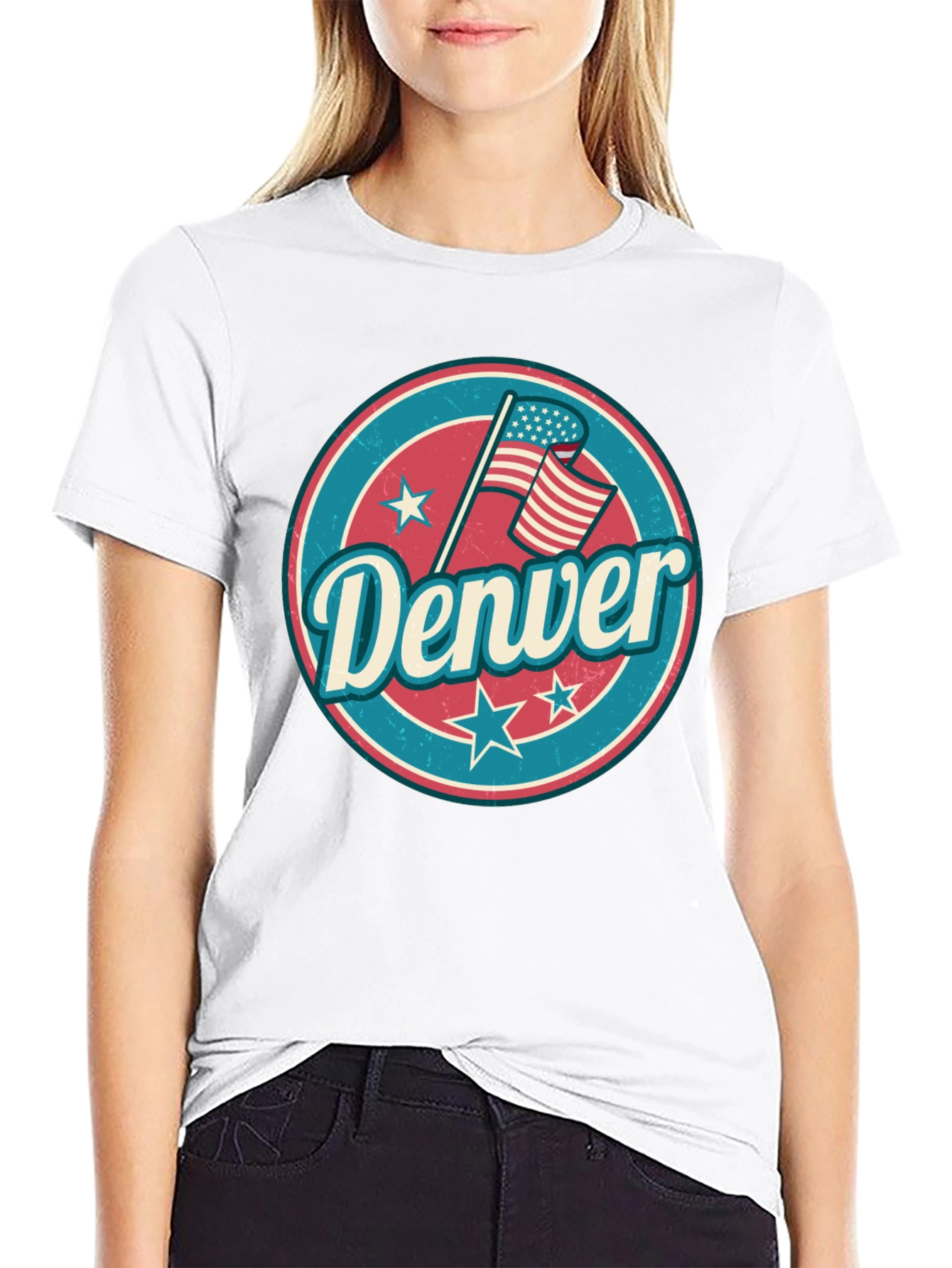 Denver Retro Graphic T-Shirt