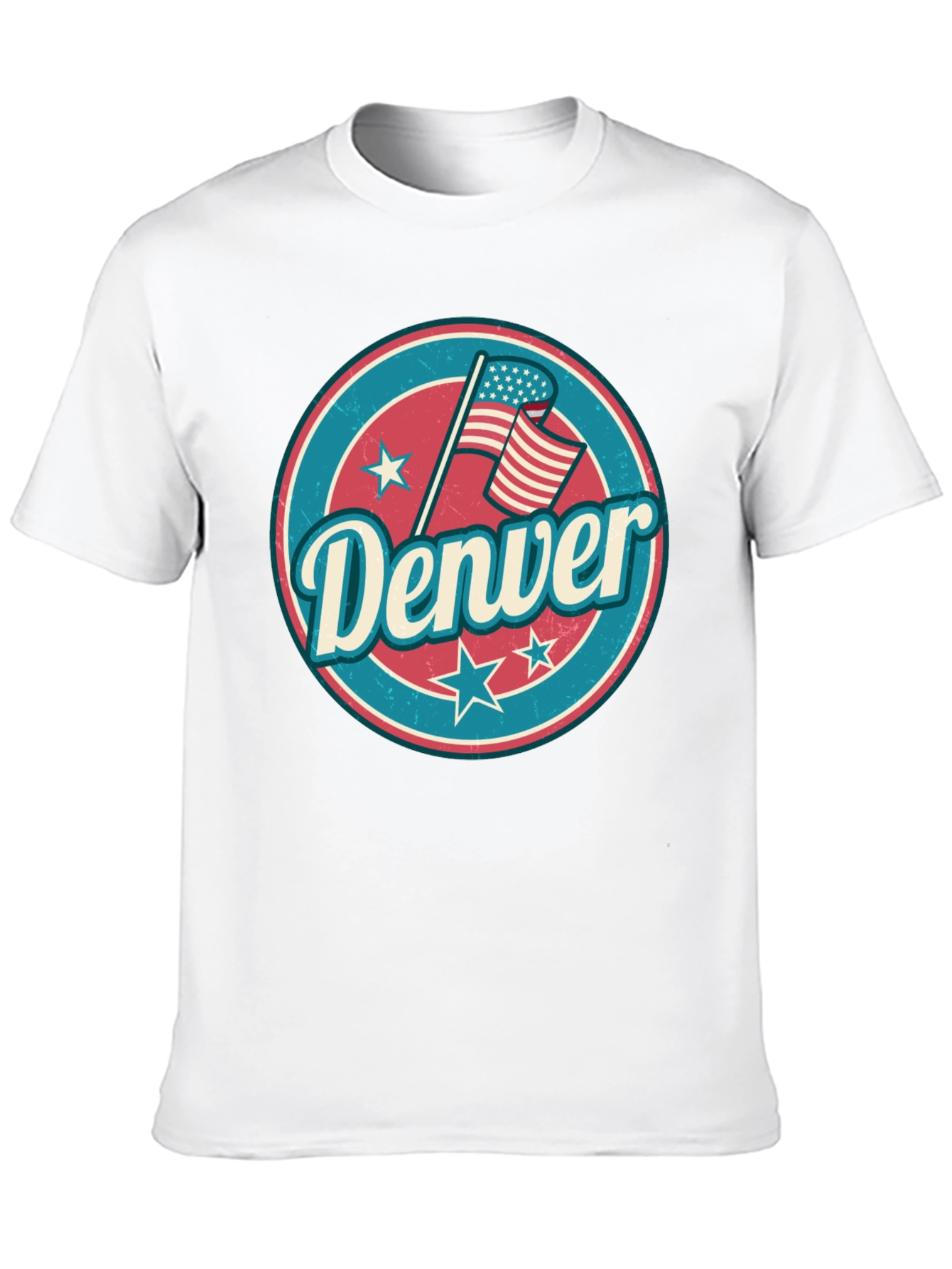 Denver Retro Graphic T-Shirt