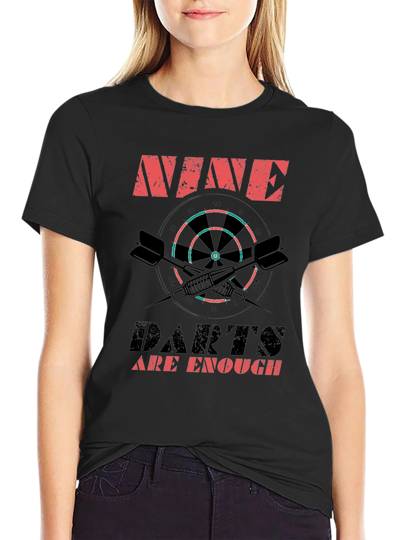 Nine Darts Are Enough Graphic T-Shirt