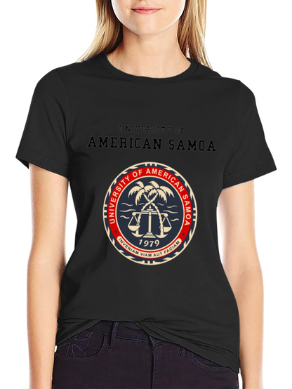 American Samoa University Black T-Shirt