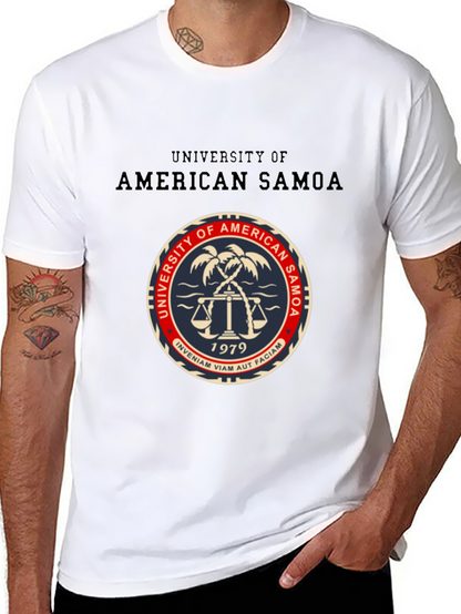 American Samoa University Black T-Shirt