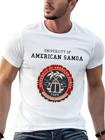 American Samoa University Black T-Shirt