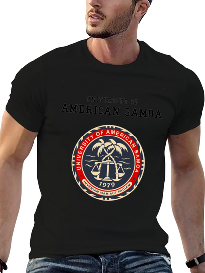 American Samoa University Black T-Shirt