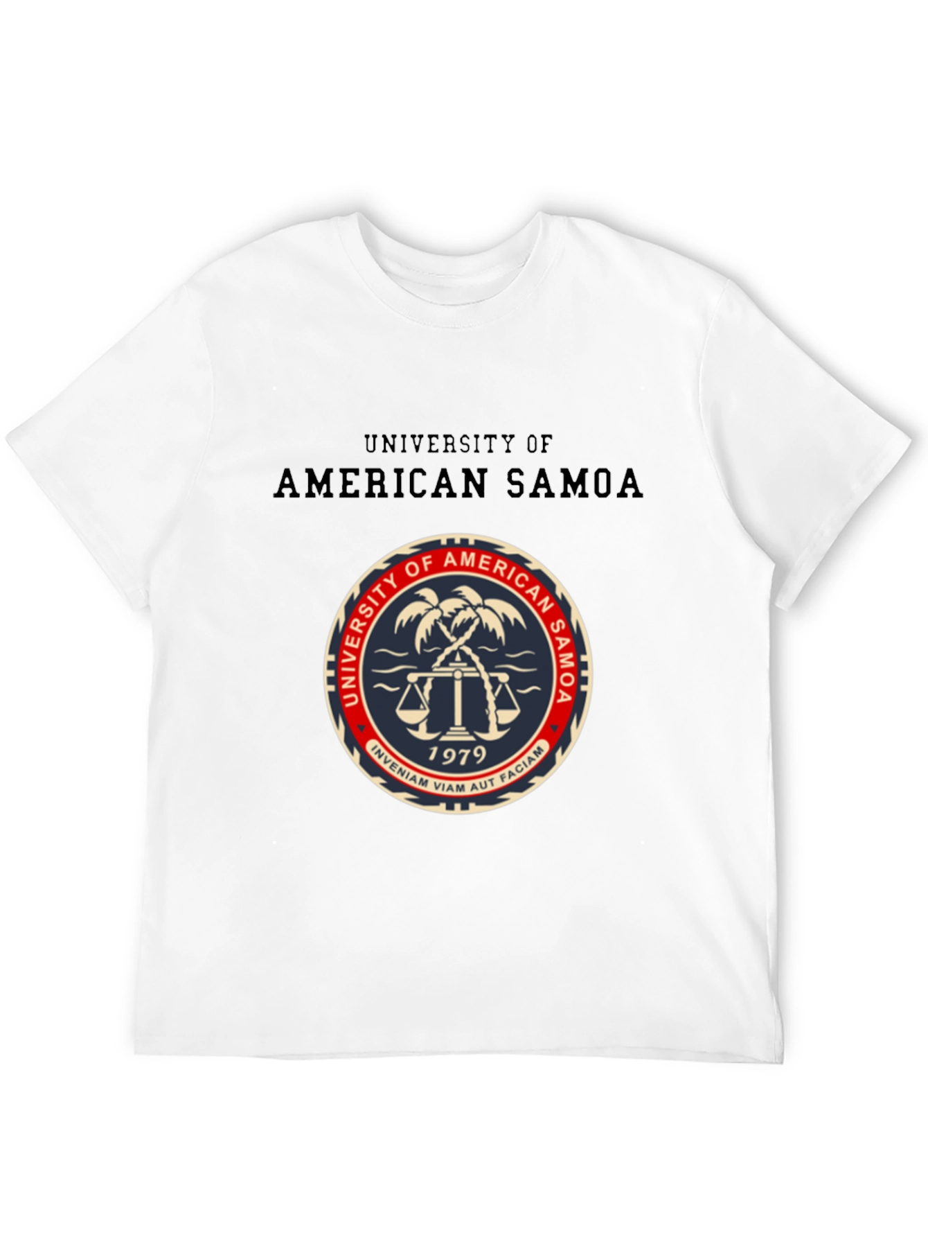 American Samoa University Black T-Shirt