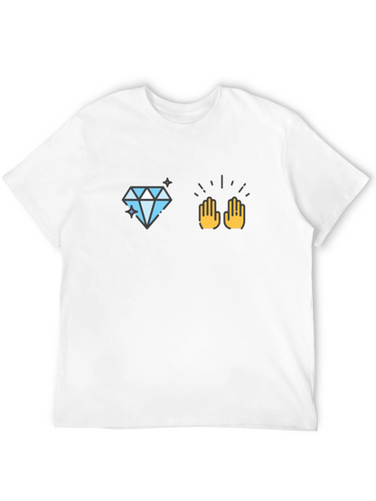 Diamond Hands Black T-Shirt - Premium Graphic Tee