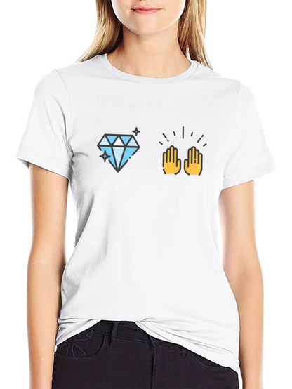 Diamond Hands Black T-Shirt - Premium Graphic Tee