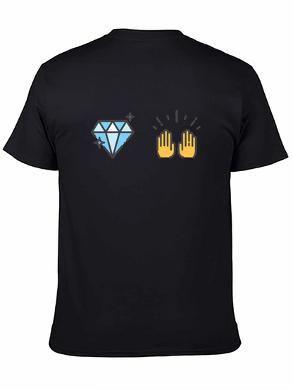 Diamond Hands Black T-Shirt - Premium Graphic Tee