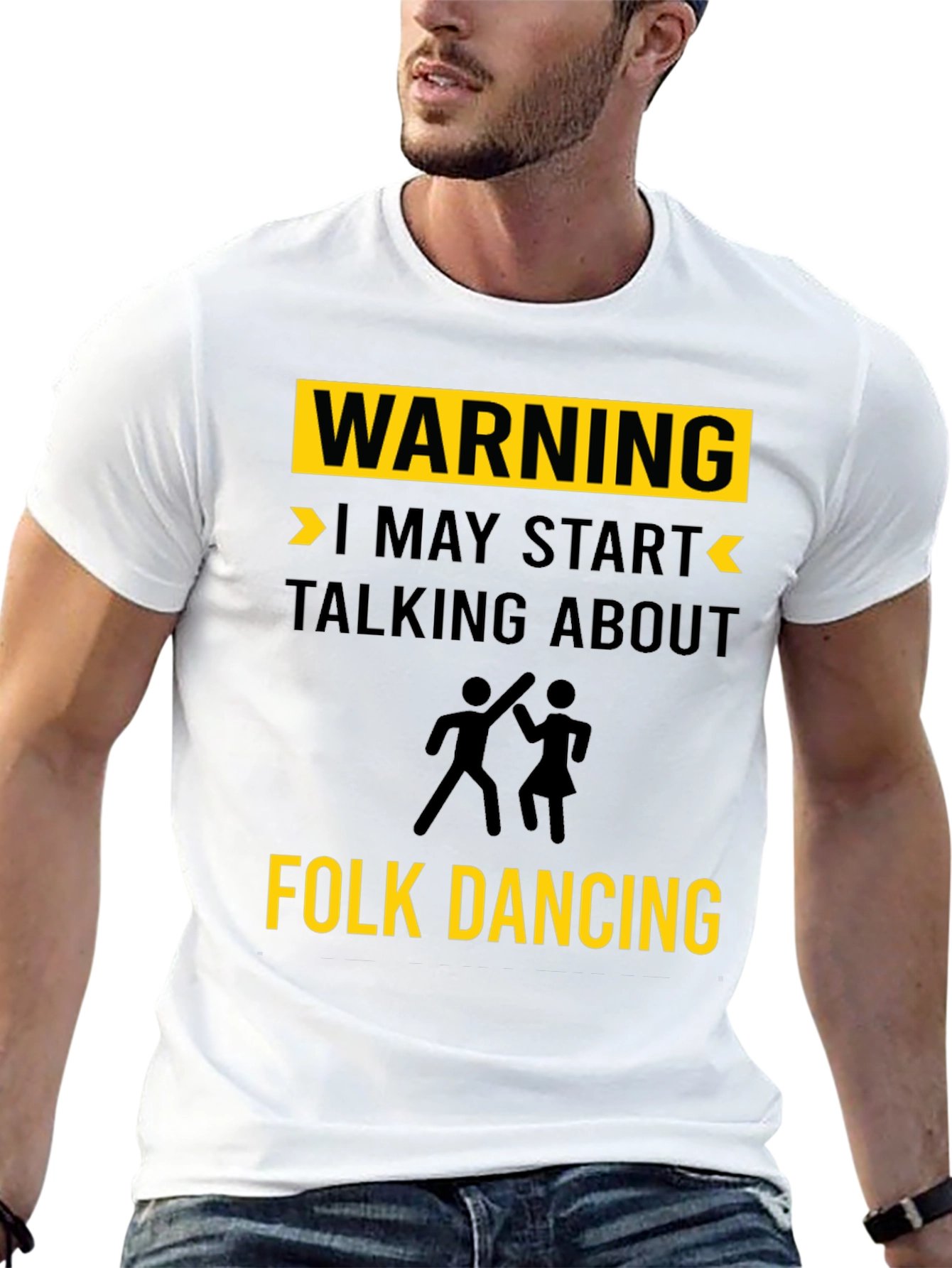 Warning Folk Dancing T-Shirt
