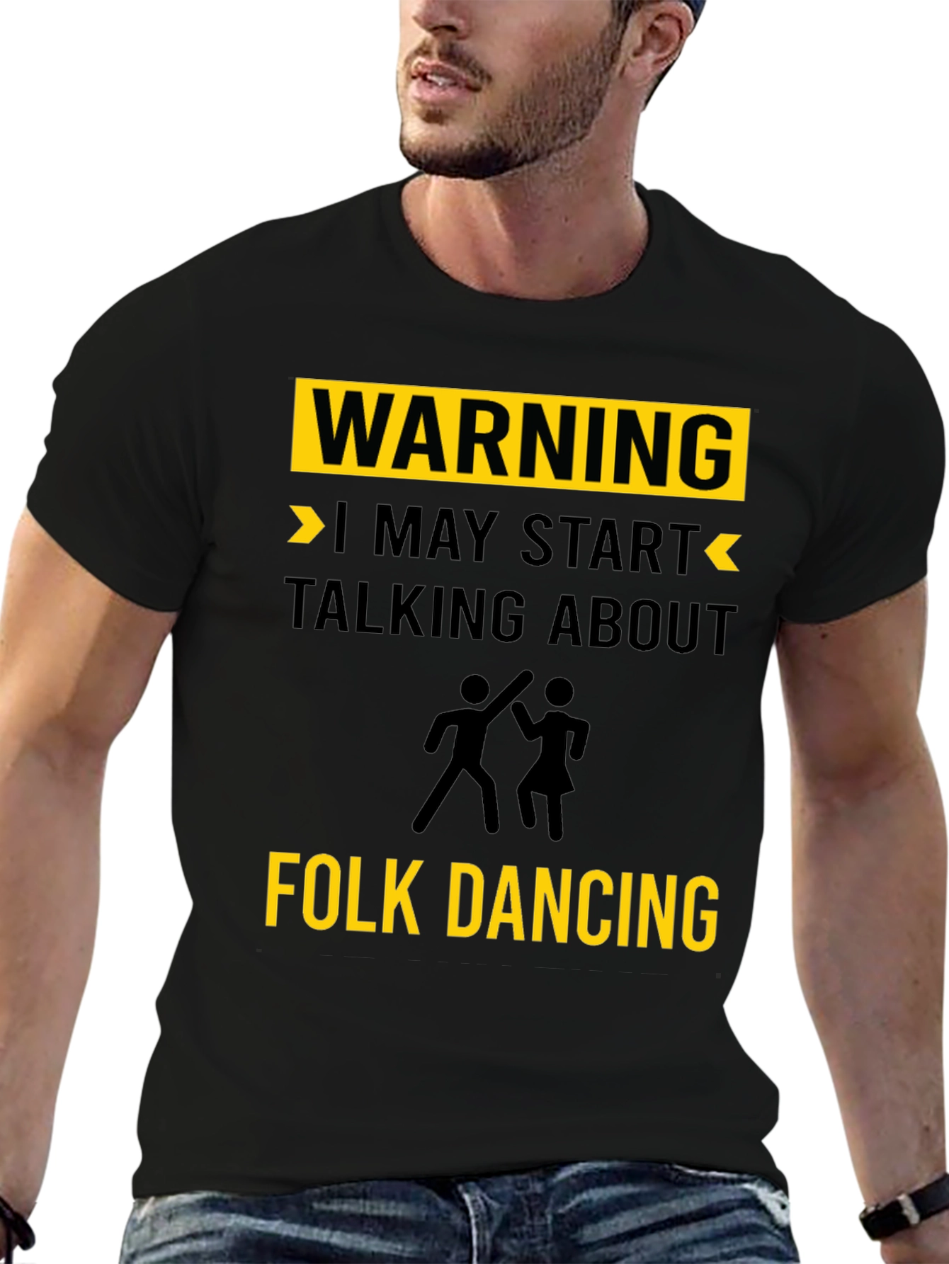 Warning Folk Dancing T-Shirt