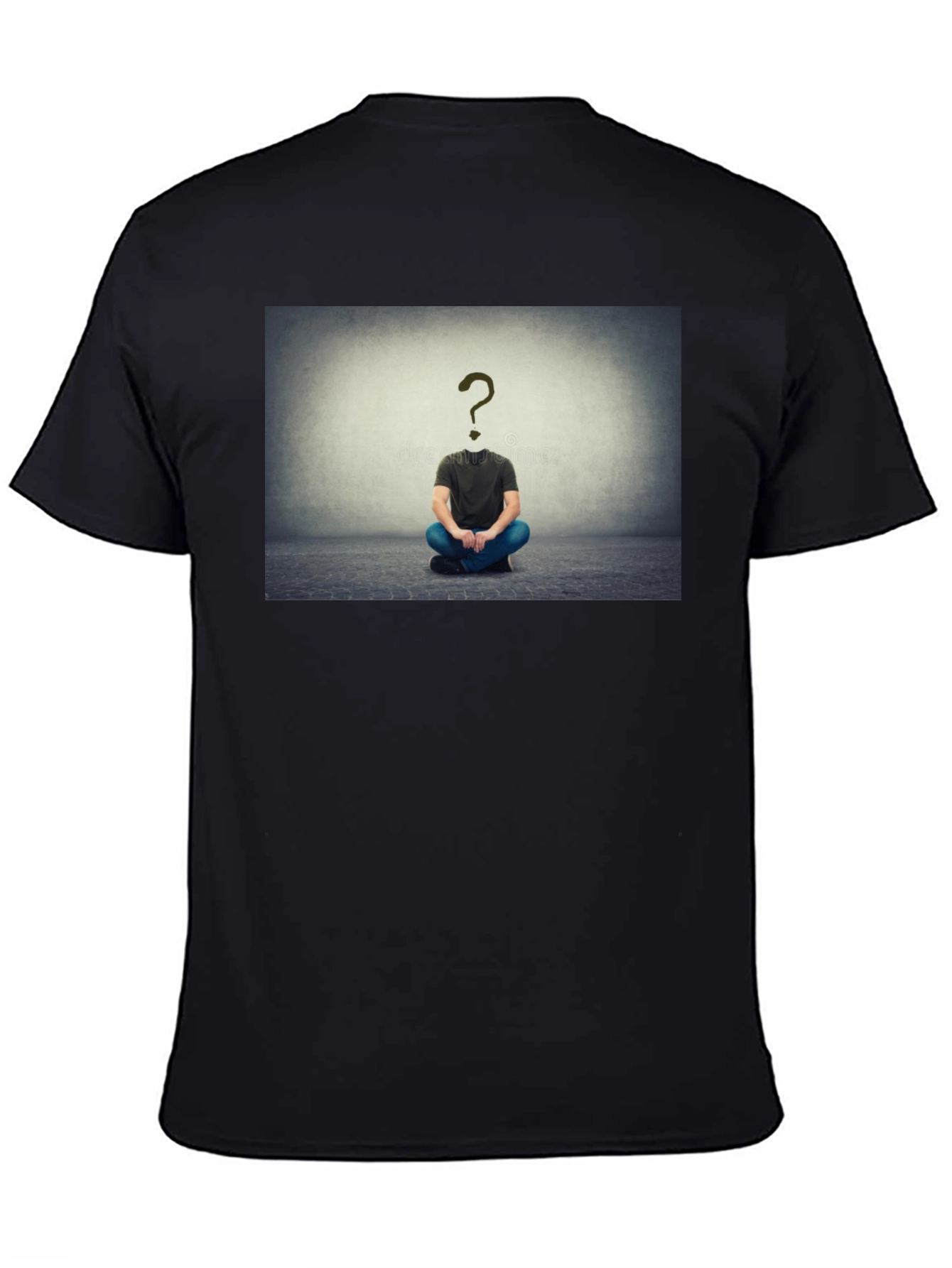 Question Mark Head T-Shirt - Enigmatic Style