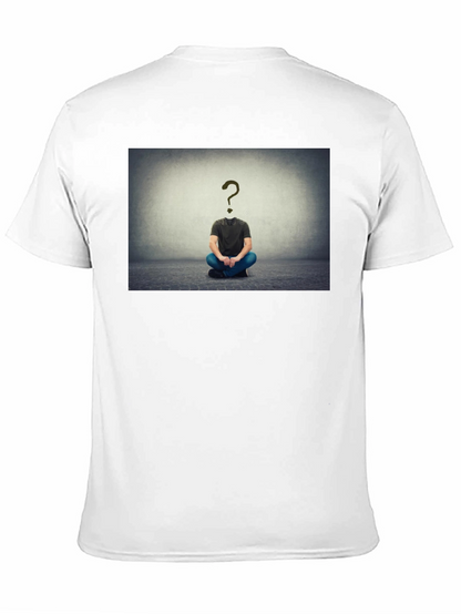 Question Mark Head T-Shirt - Enigmatic Style