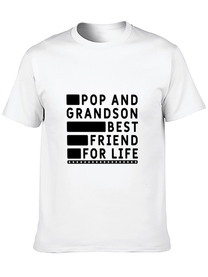 Pop and Grandson Best Friend T-Shirt