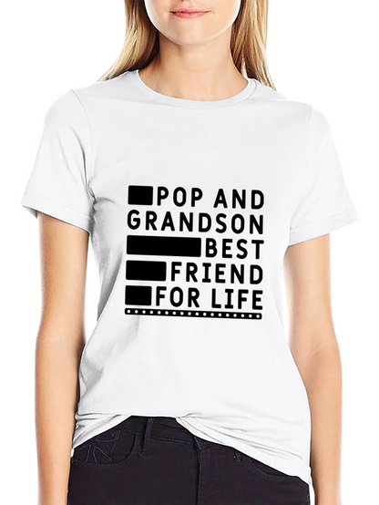 Pop and Grandson Best Friend T-Shirt
