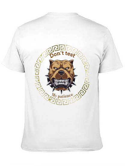 Dont Test My Patience Pitbull T-Shirt