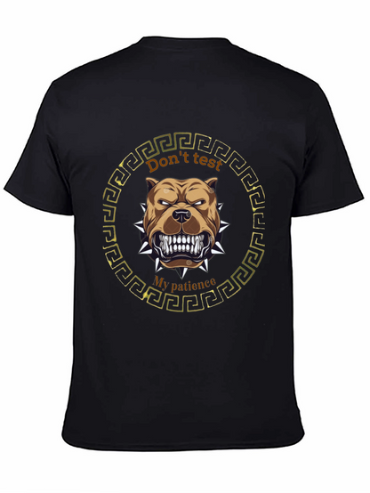 Dont Test My Patience Pitbull T-Shirt