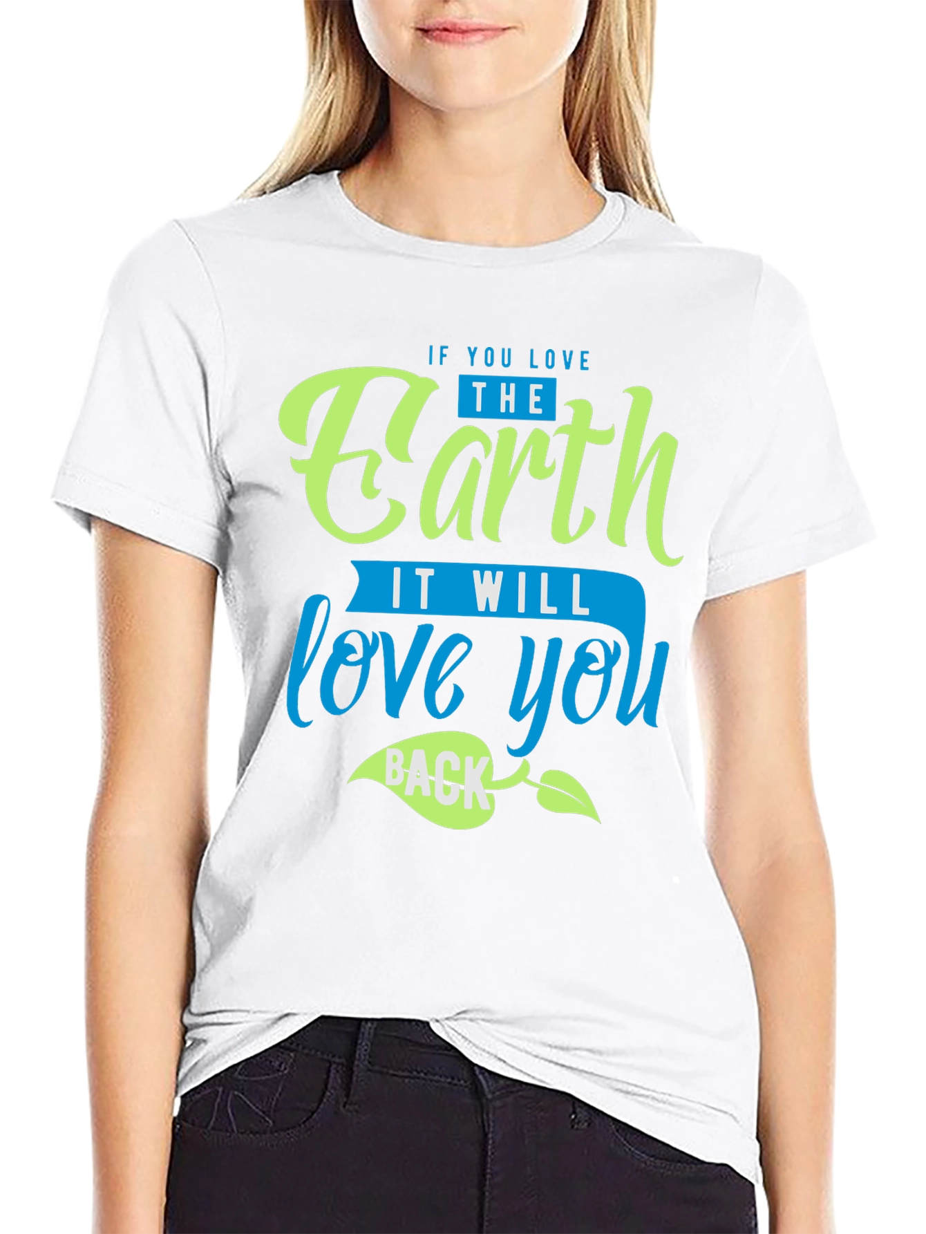 Love the Earth Black T-Shirt