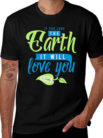 Love the Earth Black T-Shirt