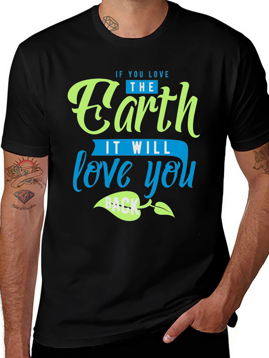 Love the Earth Black T-Shirt