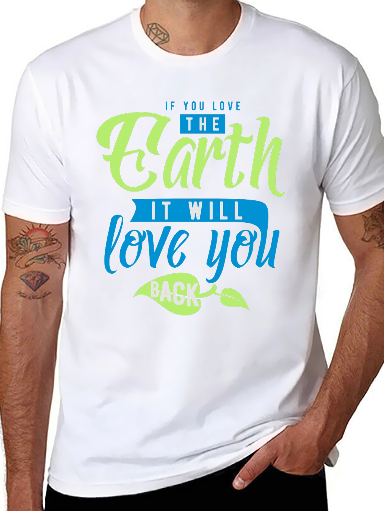 Love the Earth Black T-Shirt