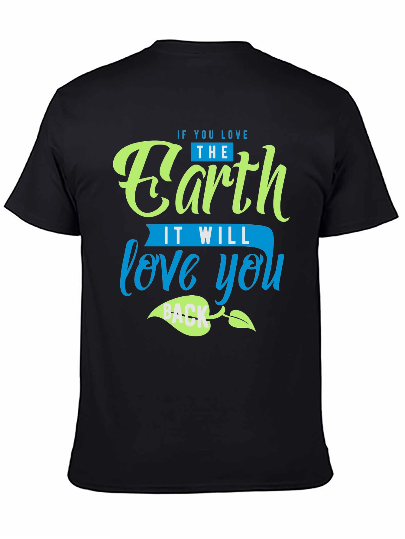 Love the Earth Black T-Shirt