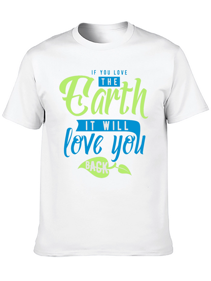 Love the Earth Black T-Shirt