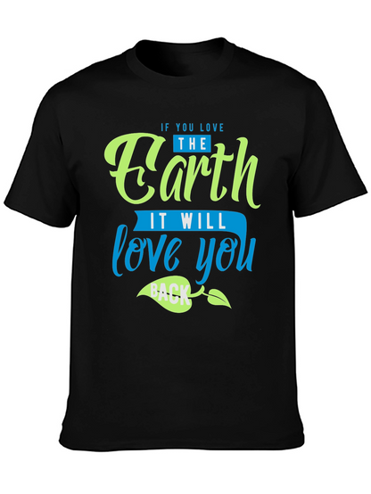 Love the Earth Black T-Shirt