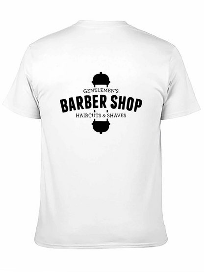 Gentlemens Barber Shop Black T-Shirt
