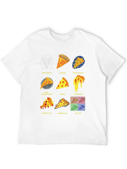 Pizza Art Styles T-Shirt: Renaissance to Pop Art!