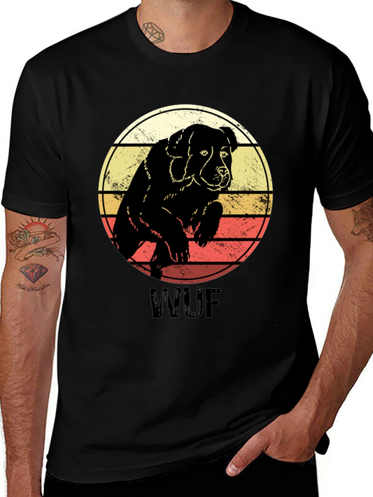 Retro Dog T-Shirt - WUF Graphic Tee