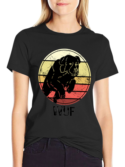 Retro Dog T-Shirt - WUF Graphic Tee