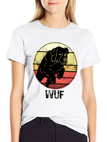 Retro Dog T-Shirt - WUF Graphic Tee
