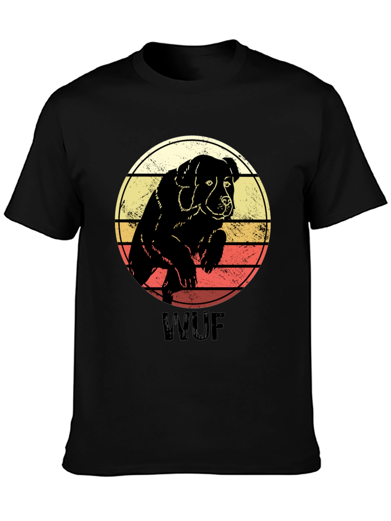 Retro Dog T-Shirt - WUF Graphic Tee