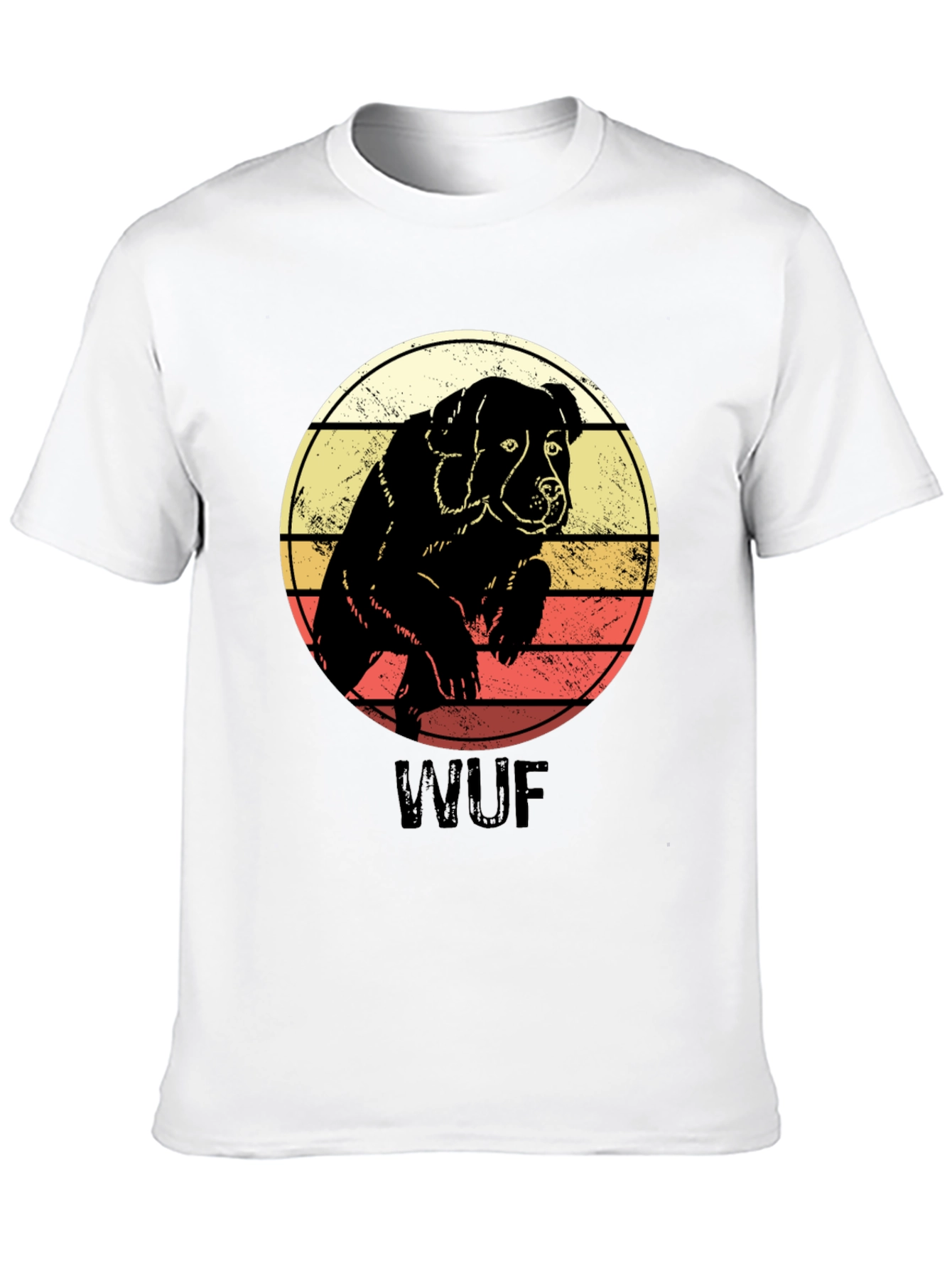 Retro Dog T-Shirt - WUF Graphic Tee