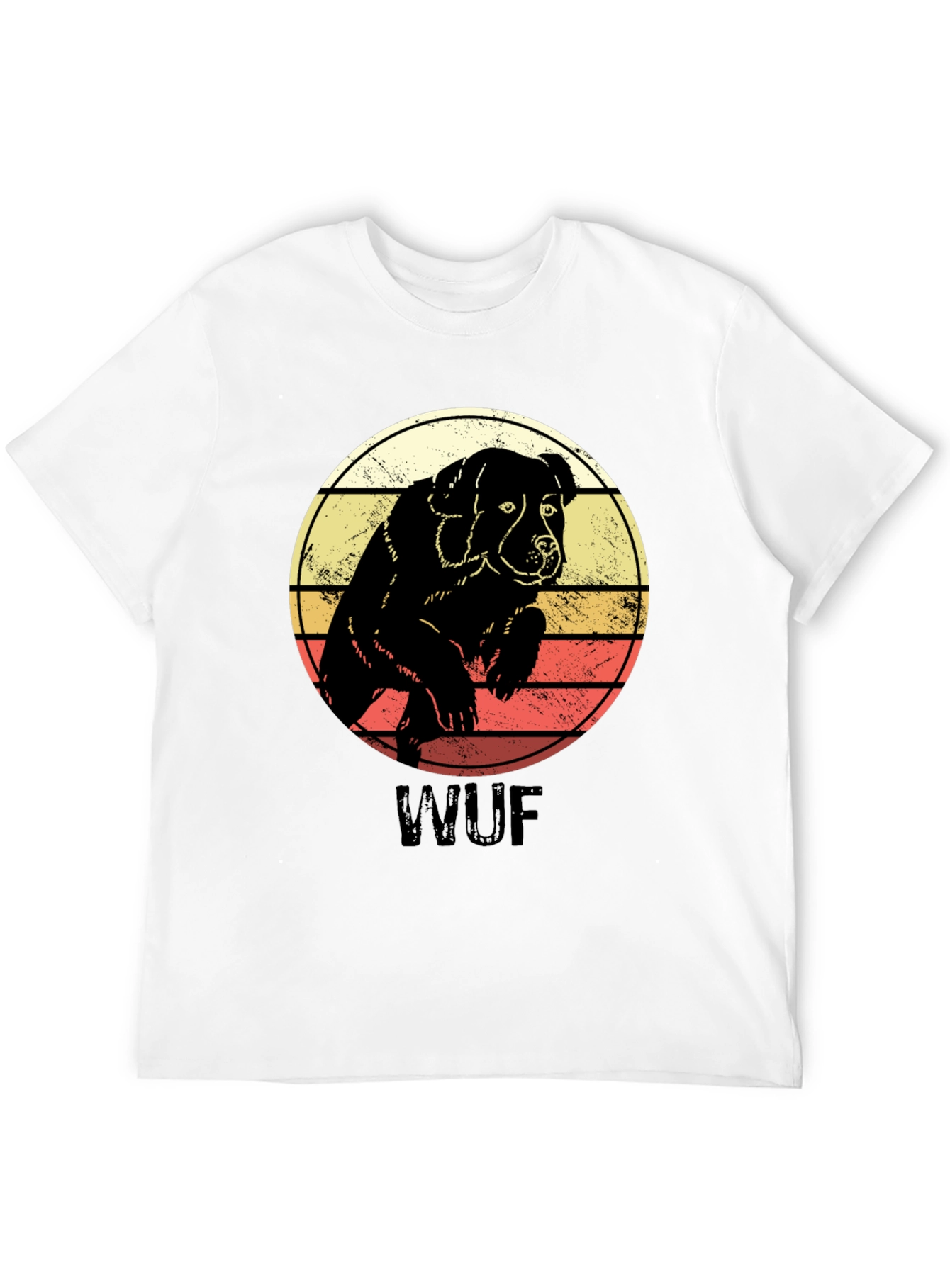 Retro Dog T-Shirt - WUF Graphic Tee