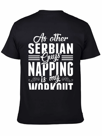 Serbian Napping Workout Tee