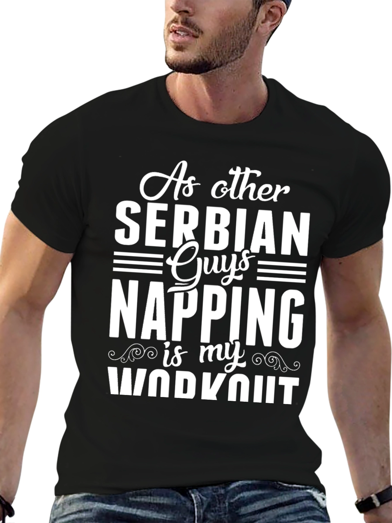 Serbian Napping Workout Tee