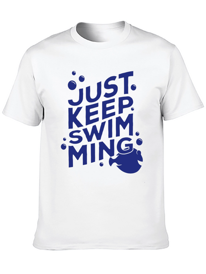 Just Keep Swimming Graphic Tee