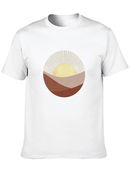Sunset Graphic Tee - Modern Style